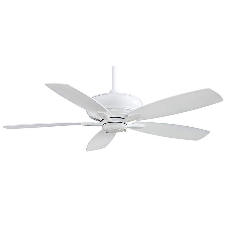 Image 2 52 inch Minka Aire Kola ENERGY STAR&#174; White Ceiling Fan