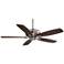 52" Minka Aire Kola Pewter Pull Chain Ceiling Fan