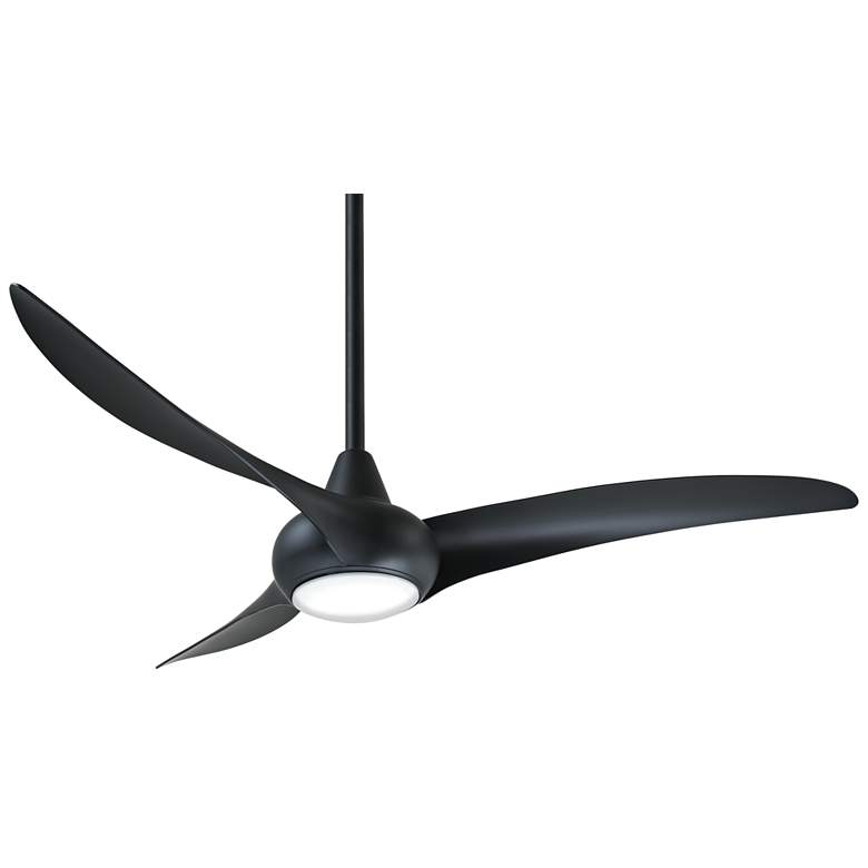 Image 2 52" Minka Aire Light Wave Coal LED Ceiling Fan with Remote