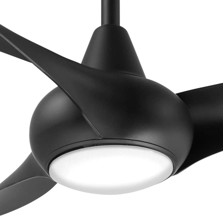 Image 3 52" Minka Aire Light Wave Coal LED Ceiling Fan with Remote more views