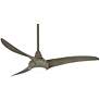 52" Minka Aire Light Wave Driftwood LED Ceiling Fan with Remote