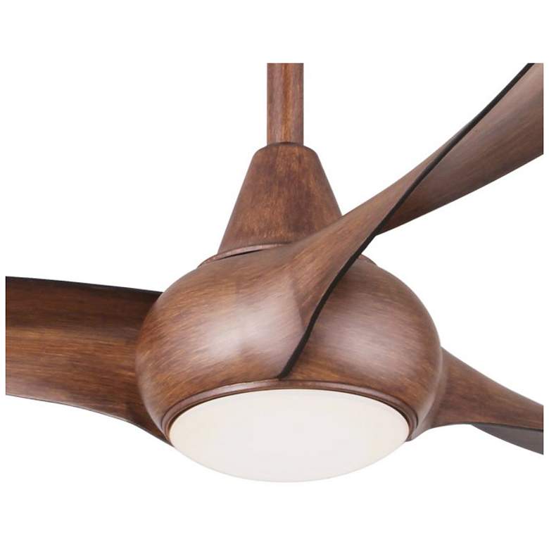 Image 3 52" Minka Aire Light Wave Koa Indoor LED Ceiling Fan with Remote more views