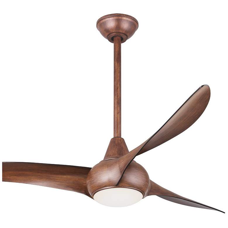Image 5 52" Minka Aire Light Wave Koa Indoor LED Ceiling Fan with Remote more views