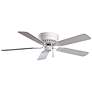 52" Minka Aire Mesa White Traditional Ceiling Fan with Pull Chain