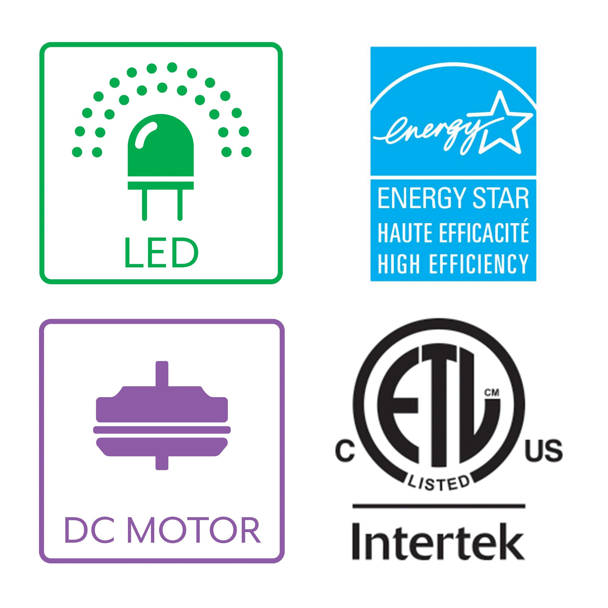 Image 5 52" Minka Aire Minute Coal Finish Indoor LED Pull Chain Ceiling Fan more views