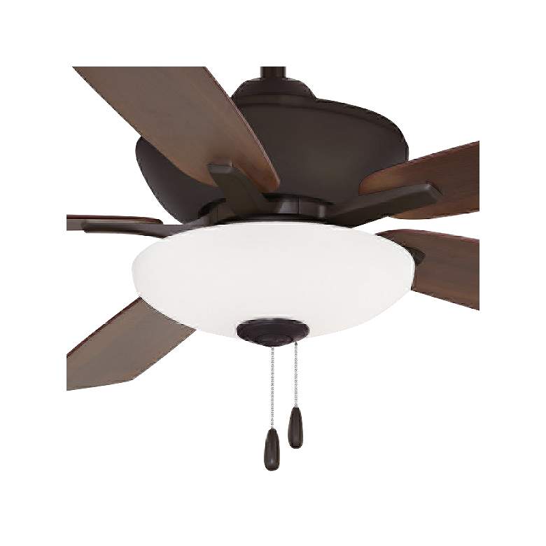 Image 2 52 inch Minka Aire Minute Oil-Rubbed Bronze LED Pull Chain Ceiling Fan more views