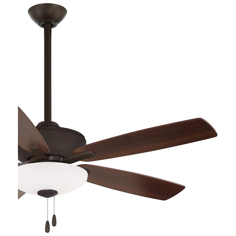 Image 4 52" Minka Aire Minute Oil-Rubbed Bronze LED Pull Chain Ceiling Fan more views