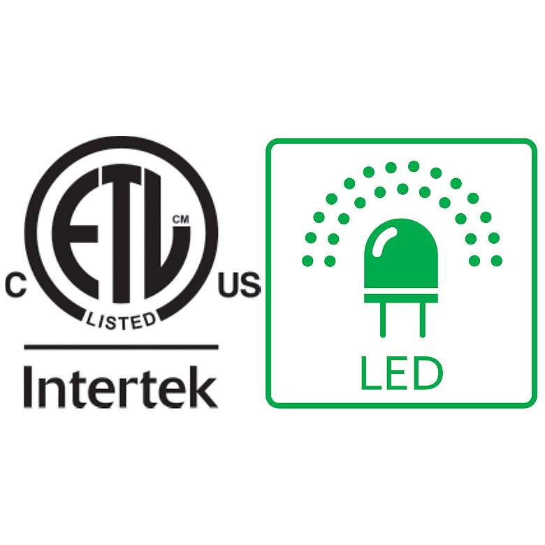 Image 5 52" Minka Aire Mojo Brushed Nickel LED Ceiling Fan with Pull Chain more views