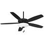 52" Minka Aire Mojo Coal LED Ceiling Fan with Pull Chain
