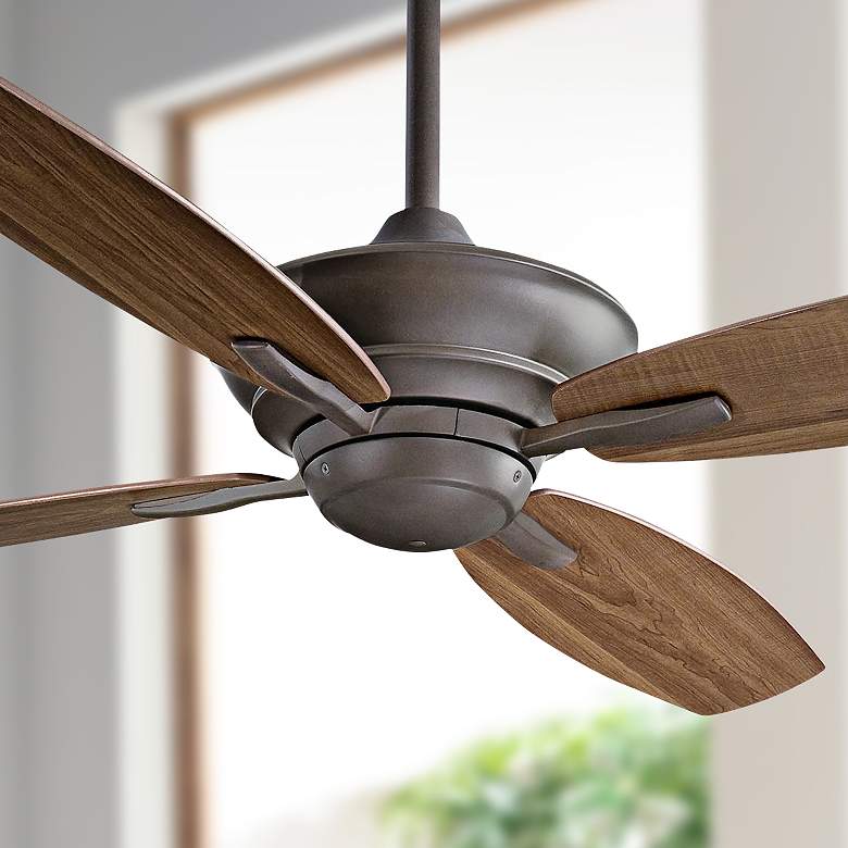 Image 1 52 inch Minka Aire New Era Bronze Ceiling Fan with Remote Control