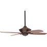52" Minka Aire New Era Bronze Ceiling Fan with Remote Control