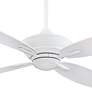 Thumbnail3 of 52" Minka Aire New Era White Finish Ceiling Fan with Remote more views