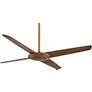 52" Minka Aire Pancake 4-Blade Koa Indoor Ceiling Fan with Remote