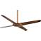 52" Minka Aire Pancake 4-Blade Koa Indoor Ceiling Fan with Remote