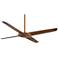 52" Minka Aire Pancake 4-Blade Koa Indoor Ceiling Fan with Remote