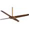 52" Minka Aire Pancake Dark Koa Ceiling Fan