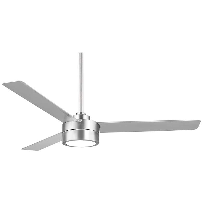 Image 1 52 inch Minka Aire Roto Aluminum Indoor LED Ceiling Fan with Remote