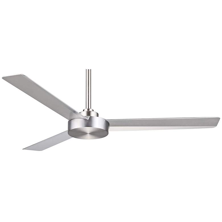 Image 2 52" Minka Aire Roto Brushed Aluminum Ceiling Fan with Wall Control
