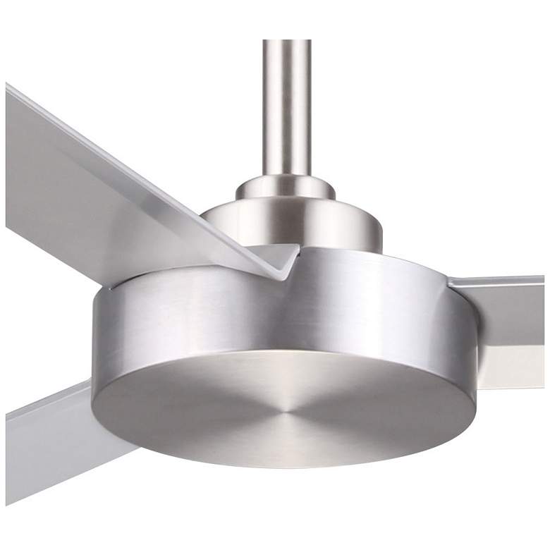Image 3 52" Minka Aire Roto Brushed Aluminum Ceiling Fan with Wall Control more views