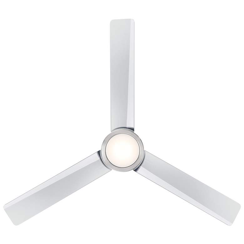 Image 4 52" Minka Aire Roto Brushed Nickel LED Hugger Ceiling Fan with Remote more views