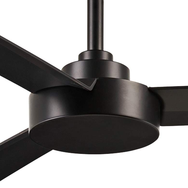 Image 3 52 inch Minka Aire Roto Coal Black Ceiling Fan with Wall Control more views