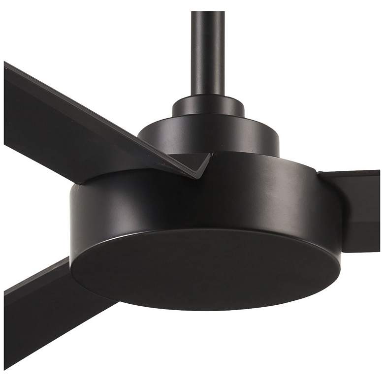 Image 3 52 inch Minka Aire Roto Coal Black Ceiling Fan with Wall Control more views