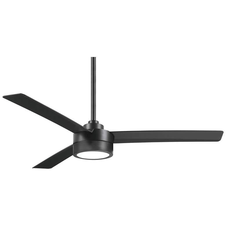 Image 1 52 inch Minka Aire Roto Coal Indoor LED Ceiling Fan with Remote