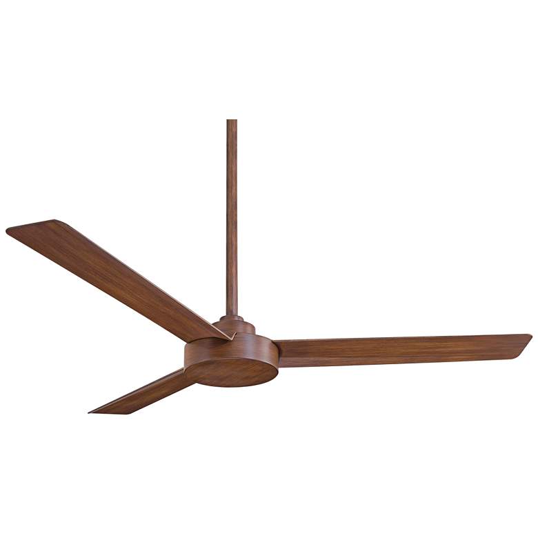 Image 2 52 inch Minka Aire Roto Distressed Koa Ceiling Fan with Wall Control