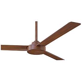 Image4 of 52" Minka Aire Roto Distressed Koa Ceiling Fan with Wall Control more views