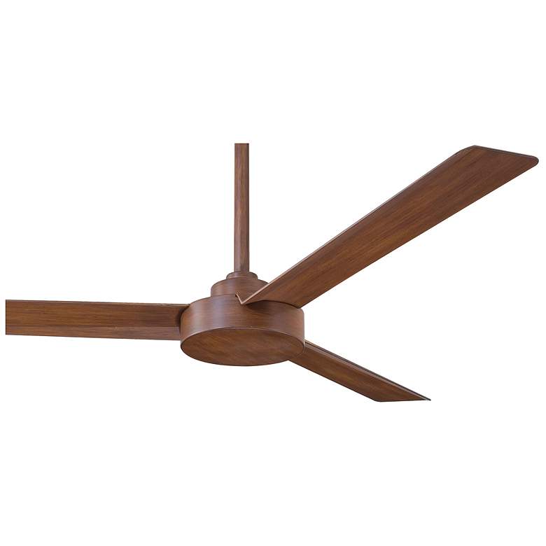 Image 4 52" Minka Aire Roto Distressed Koa Ceiling Fan with Wall Control more views