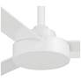 3_52" Minka Aire Roto Flat White 3-Blade Ceiling Fan with Wall Control more views