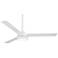 52" Minka Aire Roto Flat White Indoor LED Ceiling Fan with Remote