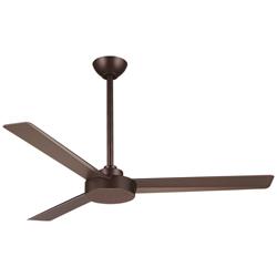 52&quot; Minka Aire Roto Oil-Rubbed Bronze Ceiling Fan with Wall Control