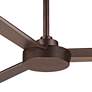 52" Minka Aire Roto Oil-Rubbed Bronze Ceiling Fan with Wall Control