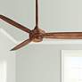52" Minka Aire Rudolph Distressed Koa Ceiling Fan with Wall Control