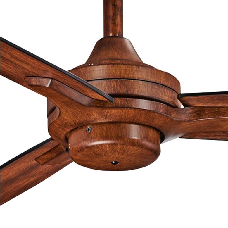 Image 3 52" Minka Aire Rudolph Distressed Koa Ceiling Fan with Wall Control more views