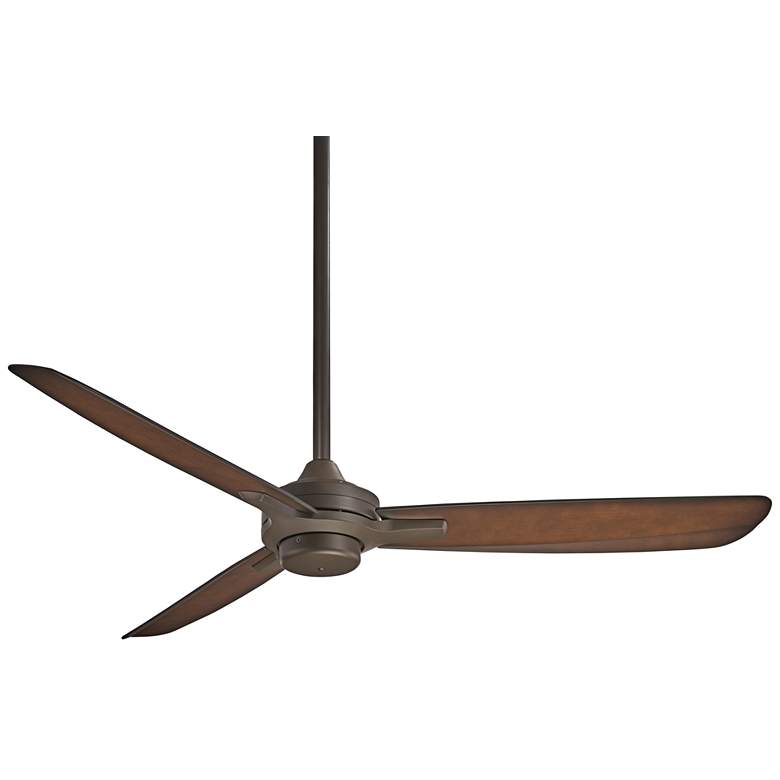 Image 2 52" Minka Aire Rudolph Oil-Rubbed Bronze Ceiling Fan with Wall Control