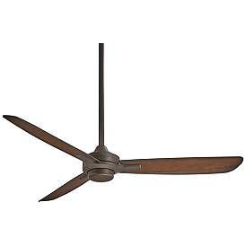 Image2 of 52" Minka Aire Rudolph Oil-Rubbed Bronze Ceiling Fan with Wall Control