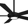 52" Minka Aire Sabot Coal LED Ceiling Fan with Remote