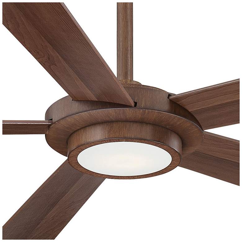 Image 4 52 inch Minka Aire Sabot Distressed Koa LED Ceiling Fan with Remote more views