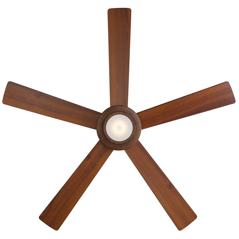 Image 5 52" Minka Aire Sabot Distressed Koa LED Ceiling Fan with Remote more views