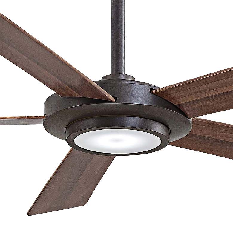 Image 3 52" Minka Aire Sabot Oil-Rubbed Bronze LED Ceiling Fan with Remote more views