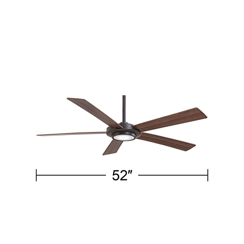 Image 5 52 inch Minka Aire Sabot Oil-Rubbed Bronze LED Ceiling Fan with Remote more views