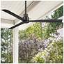 7_52" Minka Aire Simple Coal Finish Wet Ceiling Fan with Remote Control more views
