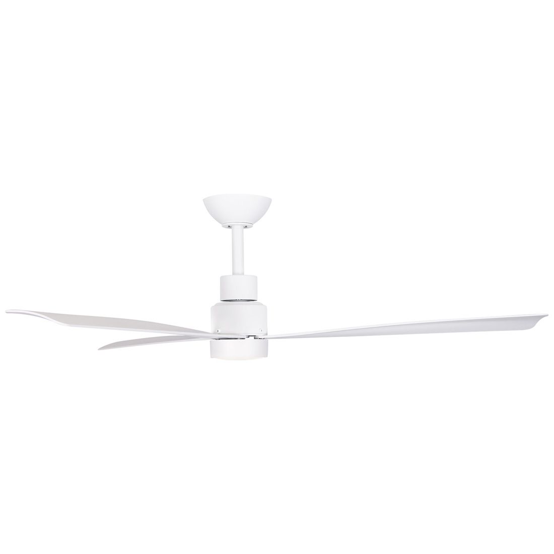 Image 7 52" Minka Aire Simple Flat White LED Ceiling Fan more views