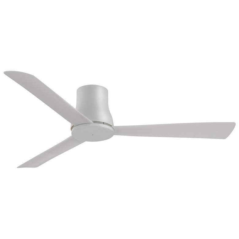 Image 3 52" Minka Aire Simple Flush Gray Outdoor Hugger Ceiling Fan