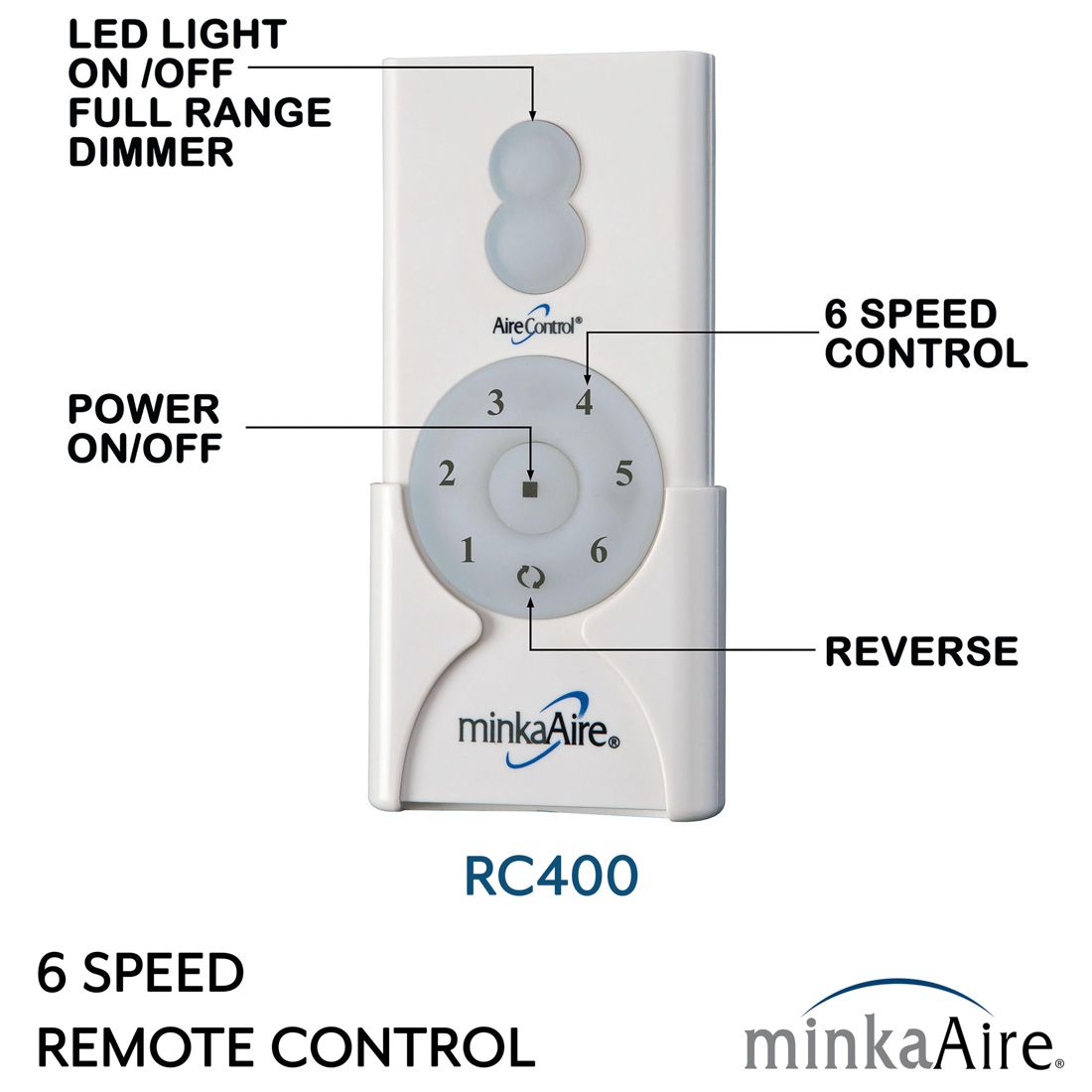 52" Minka Aire Simple Oil-Rubbed Bronze LED Ceiling Fan