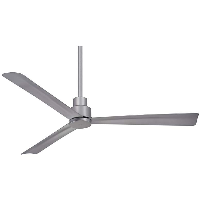 Image 2 52 inch Minka Aire Simple Silver Ceiling Fan with Remote