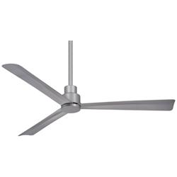 52&quot; Minka Aire Simple Silver Ceiling Fan with Remote