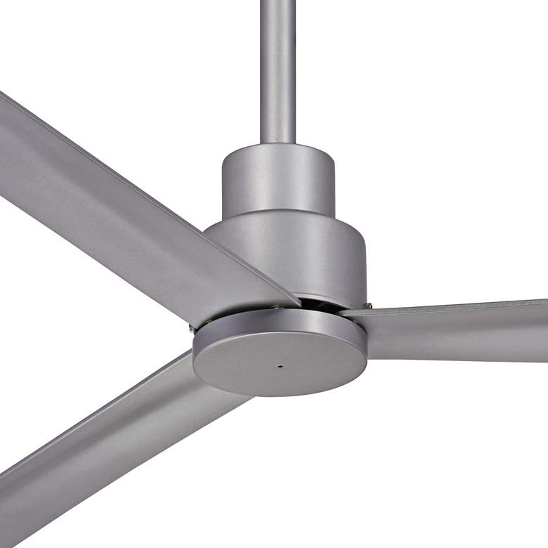 Image 3 52 inch Minka Aire Simple Silver Ceiling Fan with Remote more views